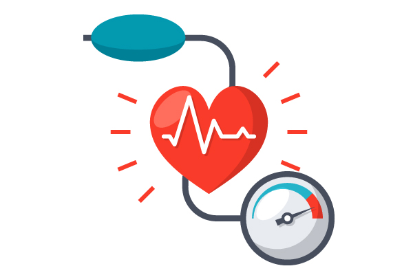 world hypertension day know your numbers - image of a heart being measured